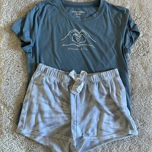 Girls Abercrombie Kids Pajama Set - 13/14